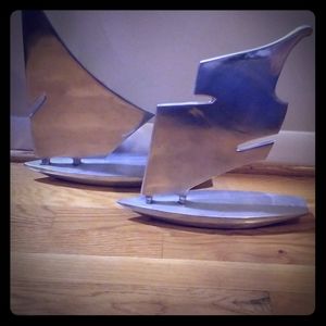 Sailboats statue for your home.